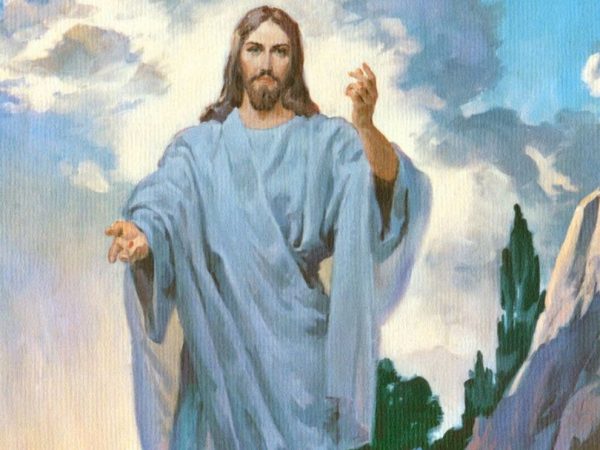 gesù salvatore venuto dal cielo