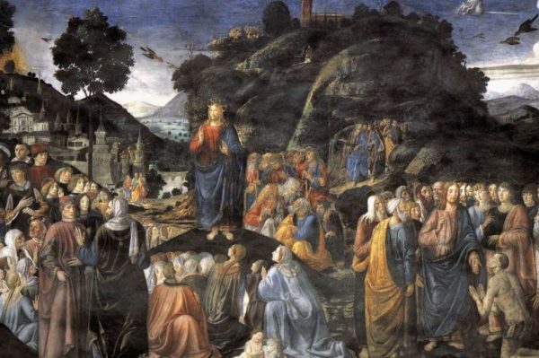 gesù discorso della montagna