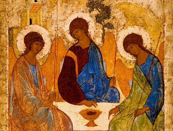 Santissima Trinità icona russa