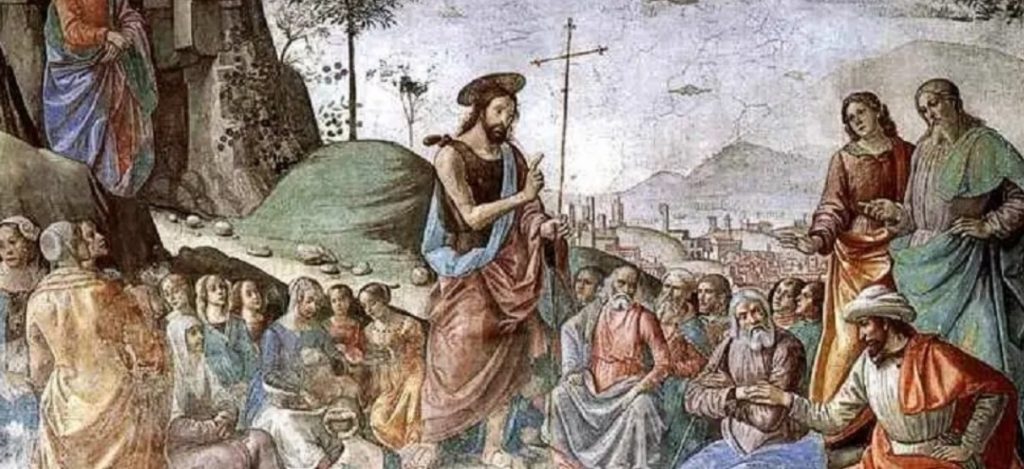 San Giovann Battista annuncia la venuta del Signore