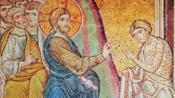 Gesù guarisce il lebbroso