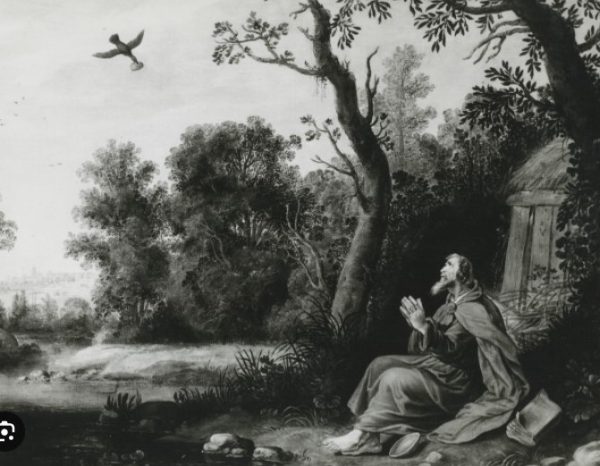 elia nutrito dai corvi