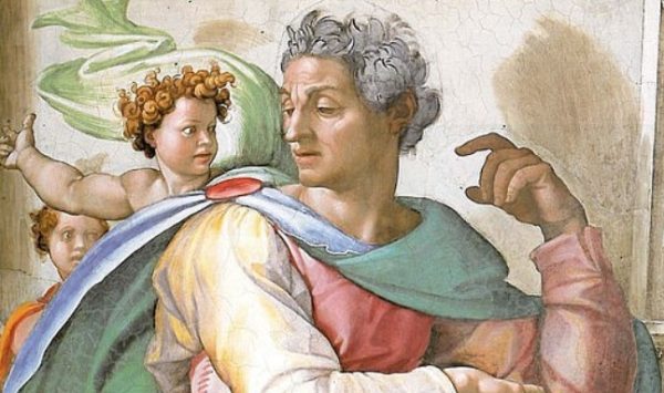 Il profeta isaia di Michelangelo