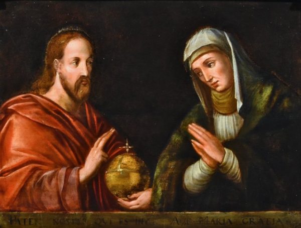 Gesù salvator mundi Tiziano