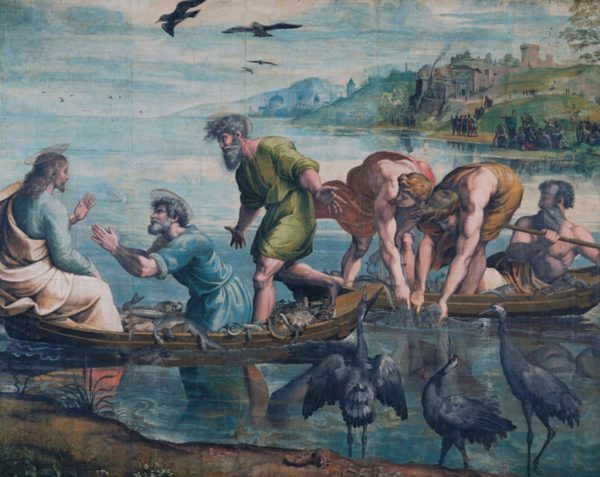 La-pesca-miracolosa-dipinto-di-Raffaello